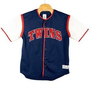 MLB Minnesota Twins Baseball Jersey Mens Medium True Fan‎